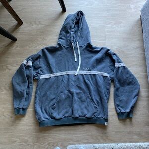 Men's Gray Hoodie Sweater